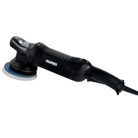 RUPES LHR 15ES front view showing ergonomic handle and compact body for comfortable use