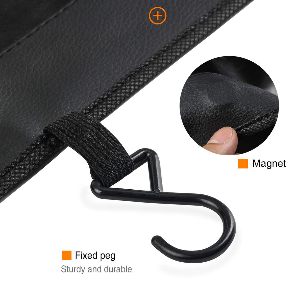 RUPSE adjustable hooks fastening mat to fender for stable positioning