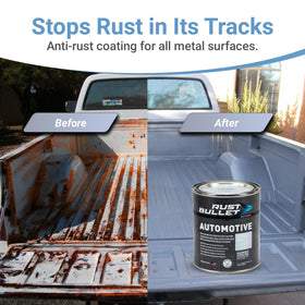 RUST BULLET close-up texture showing metallic finish and durable surface