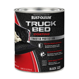 Rust-Oleum front can showing product label and quart size benefit
