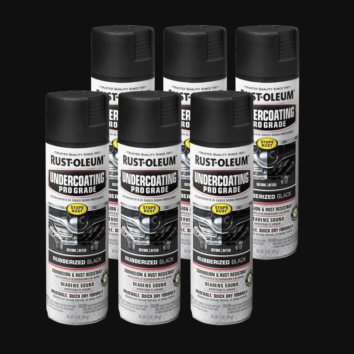Rust-Oleum close-up of comfort spray tip showing precise application control