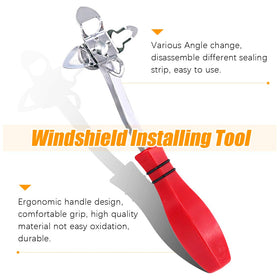 Rustark detailed view of adjustable offset installing tool showing screw adjuster for fit
