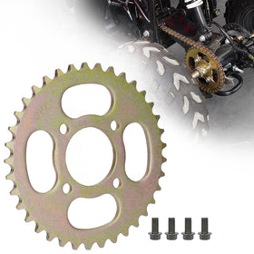 RUTU front view of sprocket showing teeth and fit, highlighting durability