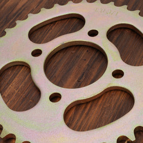 RUTU sprocket installed on an ATV hub, demonstrating ready-to-ride strength