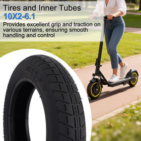 RUTU tire installed on scooter front wheel demonstrating fit and handling