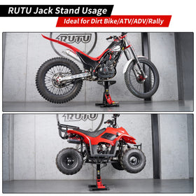RUTU packaging and assembled stand ready for use with minimal assembly