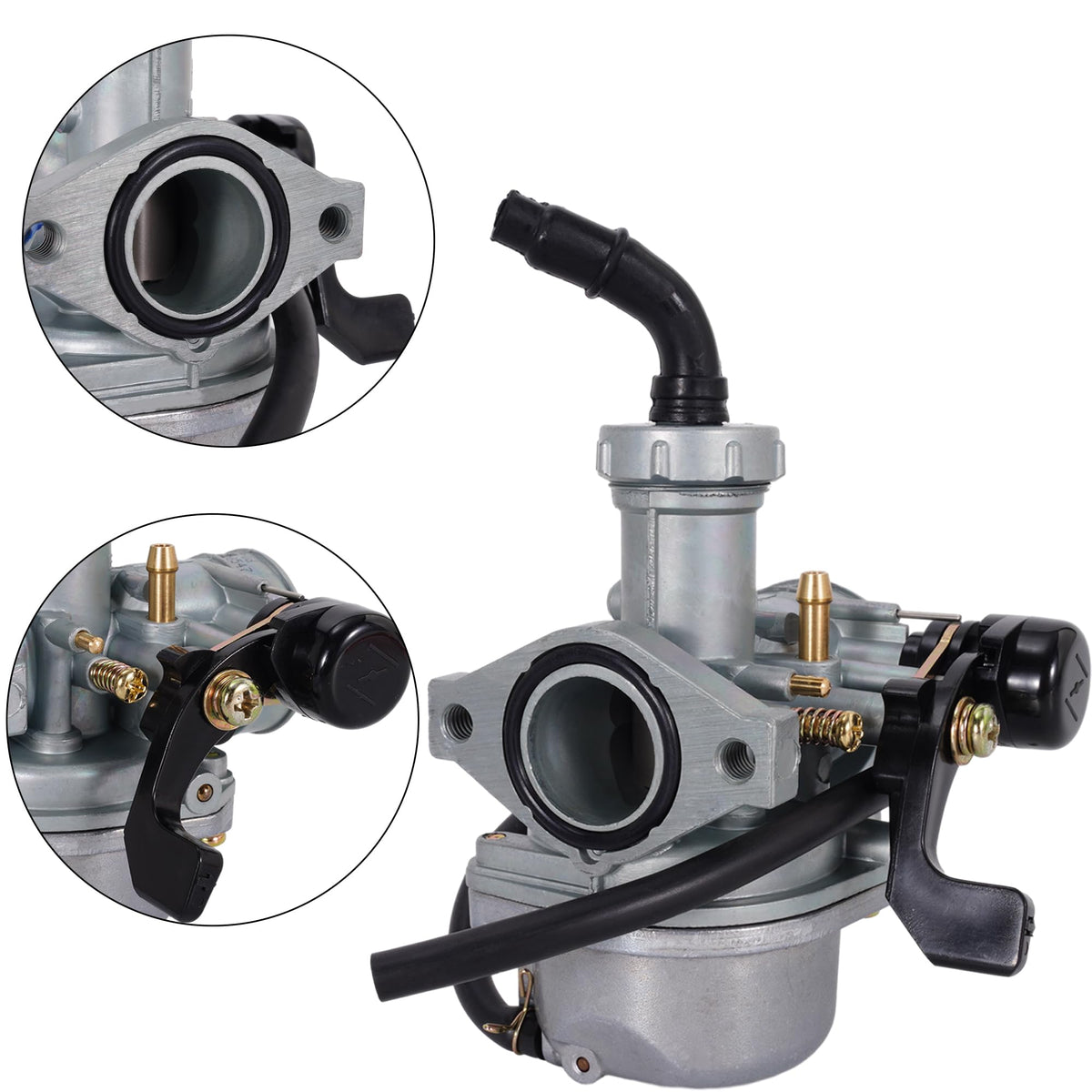 RUTU fuel line and two filters with clips, prevents leaks and clogs