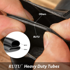 RUTU sidewall view showing reinforced carcass and high-rubber construction for durability