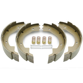 RV MURTS front packaging showing two pairs of brake shoes and hardware for fast replacement