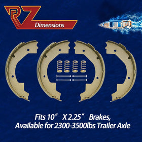 RV MURTS detail of springs and pins included for complete direct-fit installation