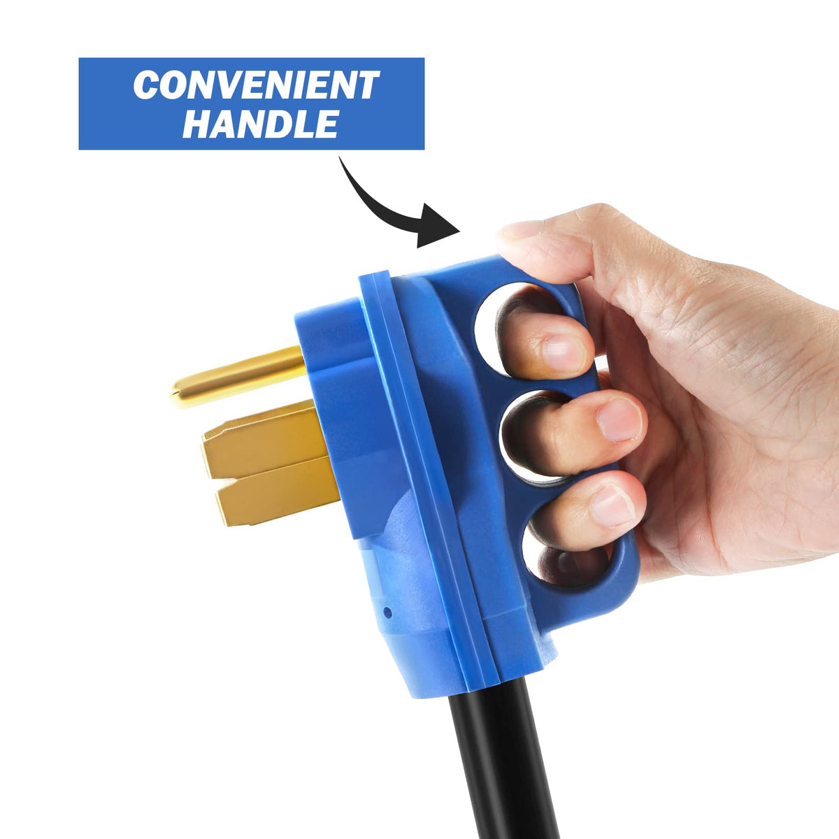 RVBASICS detail of two TT-30R outlets offering simultaneous dual RV power