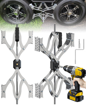 Rvdeaa front packaging showing Camper X chocks and quick deployment benefit