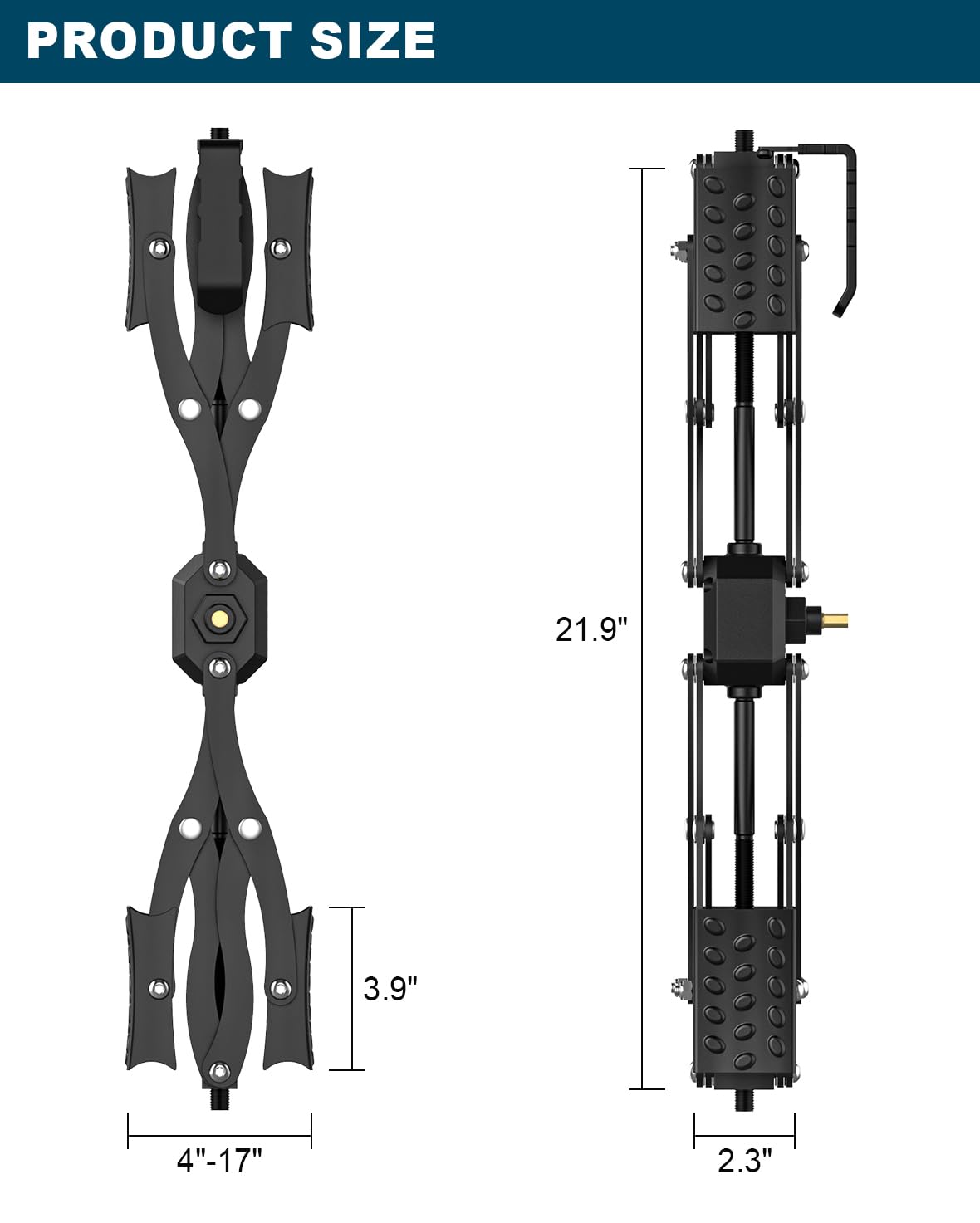 Rvdeaa labeled parts diagram showing easy installation and fitment clarity benefit