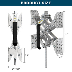 Rvdeaa side profile retracted position for easy storage advantage