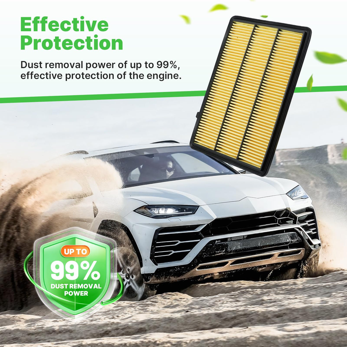 RVgolf cabin filter layered materials detail reducing cabin particulates