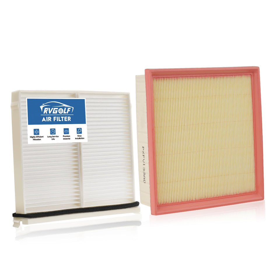 RVgolf engine filter front view showing fit and clean airflow benefit