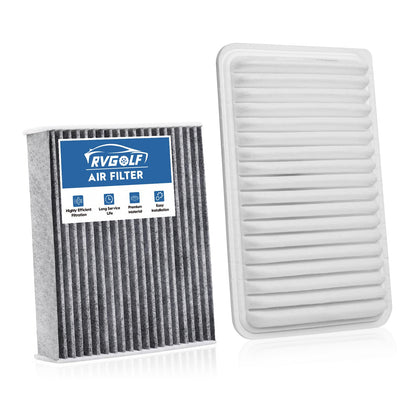 RVgolf engine filter front view showing clean intake protection benefit