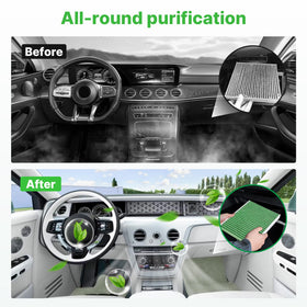 RVgolf engine filter installed in bay improving intake protection