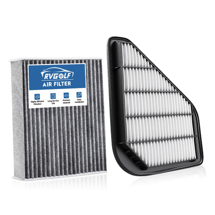 RVgolf front packaging showing both filters and fitment benefit