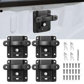RVgolf front view of four tie down cleats showing packaging and replacement benefit