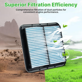 RVgolf filter installed during roadside maintenance illustrating easy-install benefit