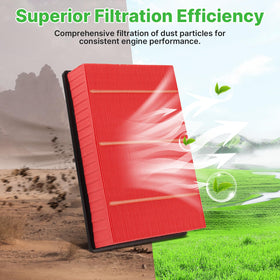 RVgolf filter product with truck driving showing reliability for real-world use benefit