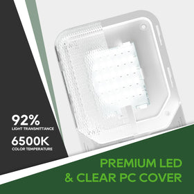 RVGUARD aluminum backplate detail showing heat dissipation for longer lifespan