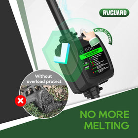 RVGUARD cable construction detail showing 100% copper wiring durability