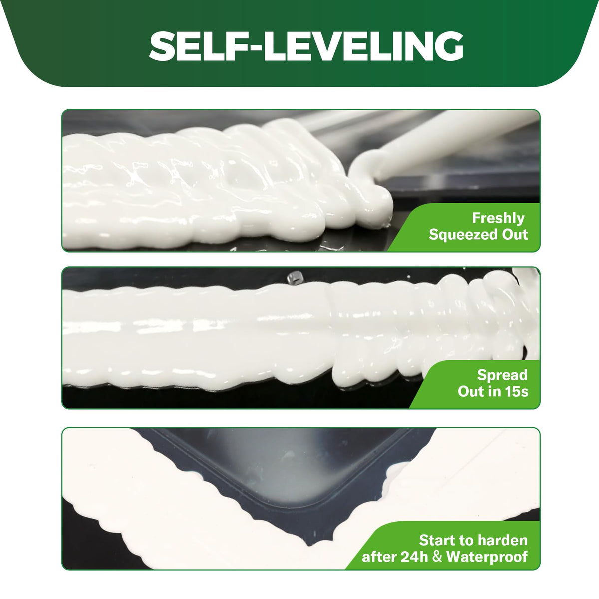 RVGUARD nozzle close-up showing self-leveling texture for smooth coverage