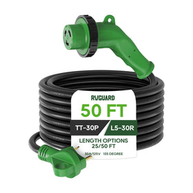 RVGUARD front connector with 135° elbow for easier plugging and less strain
