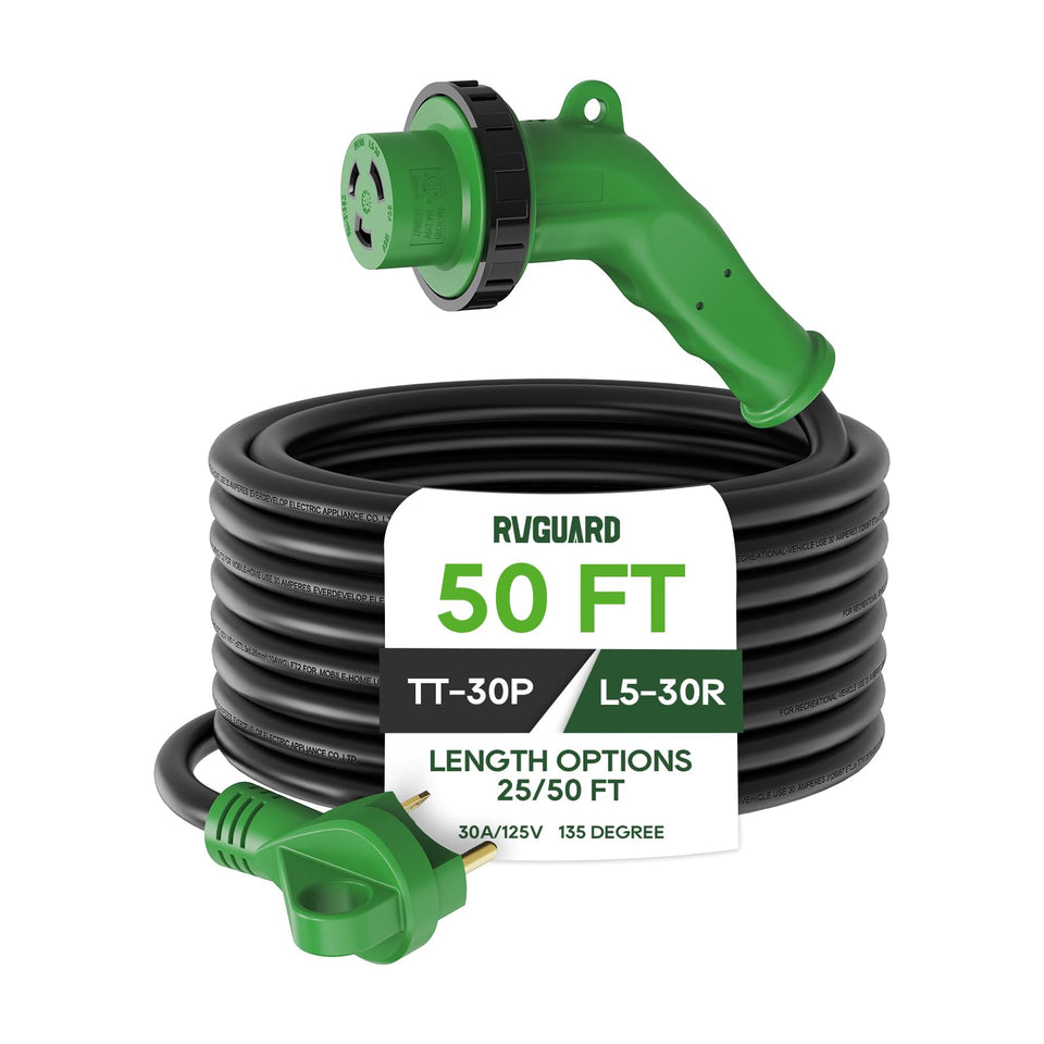 RVGUARD front connector with 135° elbow for easier plugging and less strain