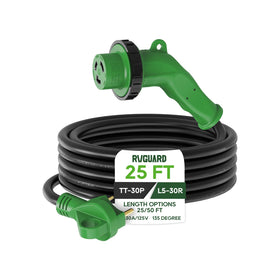 RVGUARD front connector showing secure locking benefit