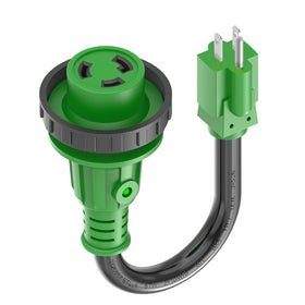 RVGUARD locking connector front view showing secure fit and durable design