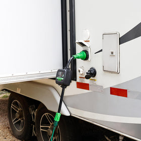 RVGUARD LED power indicator lit to confirm safe energized connection
