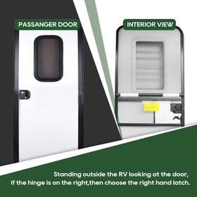 RVGUARD lifestyle shot at camper entrance improving access comfort