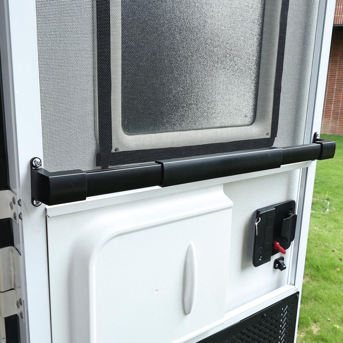 RVGUARD installed at campsite showing durable use and convenience benefit