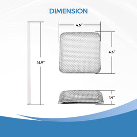 RVGUARD next to ruler demonstrates compact dimensions and fit