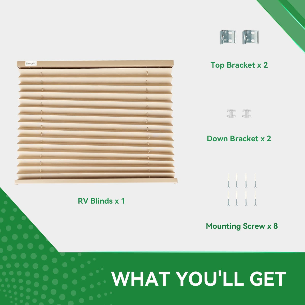 RVINGPRO being wiped clean to show easy maintenance and stain-resistant benefit