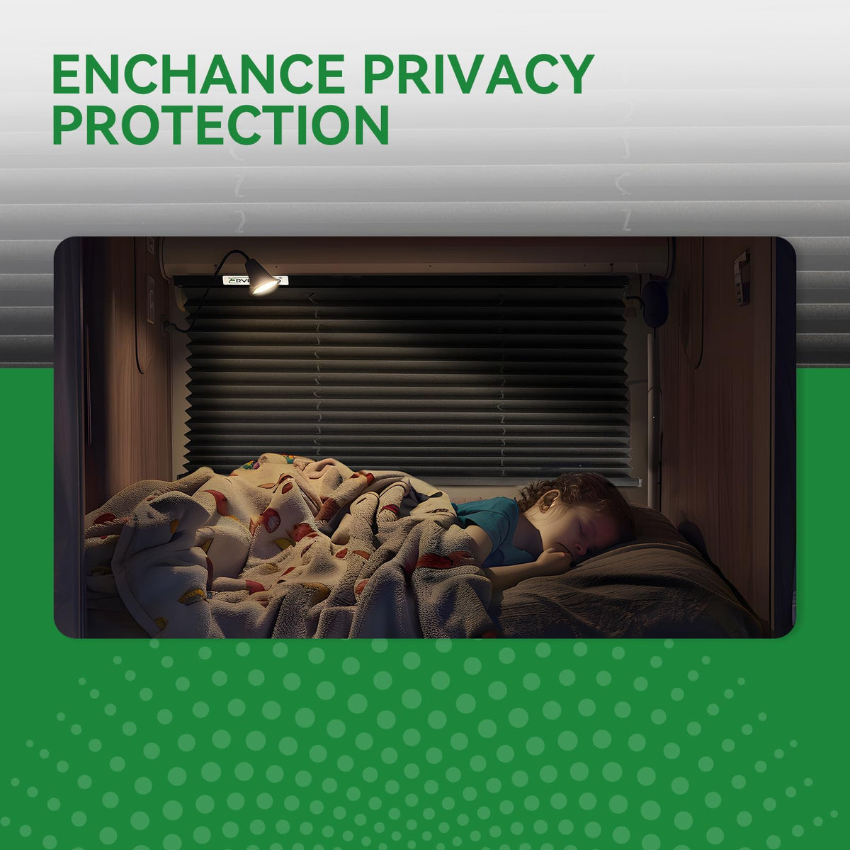 RVINGPRO side profile highlighting slim, low-profile mount that saves window space