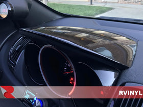 Rvinyl 3M 2080 gloss black applied to mirror cap demonstrating seamless coverage and shine