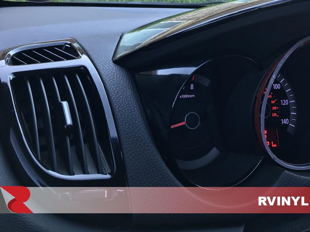 Rvinyl 3M 2080 gloss black roof strip in process showing conformability and bubble-free result