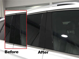 Rvinyl pieces beside ruler illustrating precise fit and easy alignment