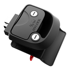RVLock Griplite exterior view showing durable metal housing and keyed cylinder offering stronger security