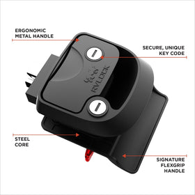 RVLock Griplite interior ABS paddle closeup for comfortable grip and long lasting use