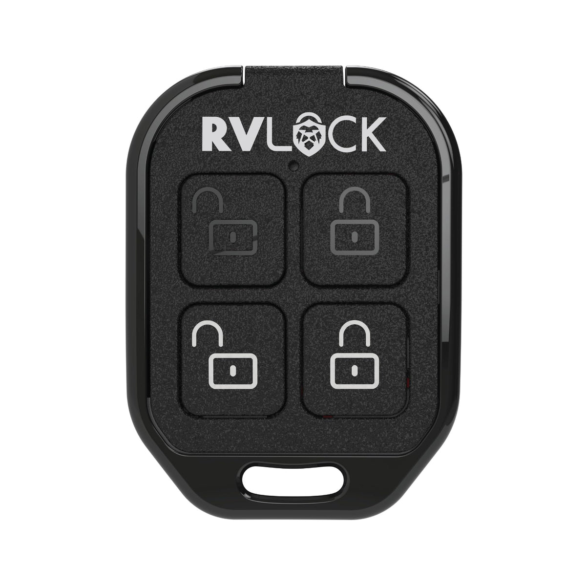 RVLock beside an RVLock handle mounted on a door illustrating compatibility
