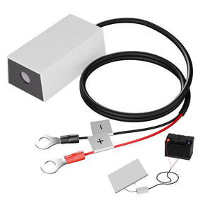 RVMARINEPAT adapter front view showing compact design and easy storage benefit