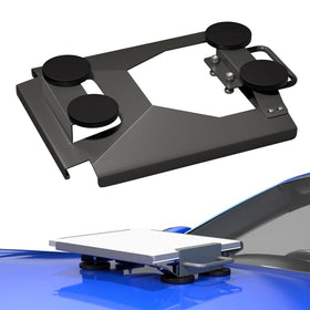 RVMARINEPAT front view of mount showing secure Starlink Mini placement and reliable hold