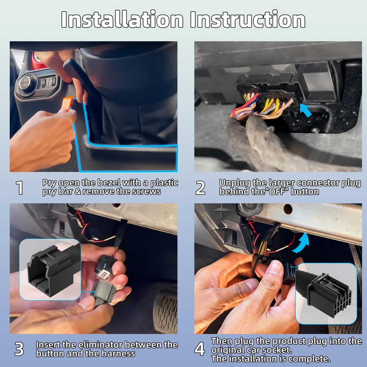 RVMARINEPAT t‑harness and module full kit laid out for easy identification during install