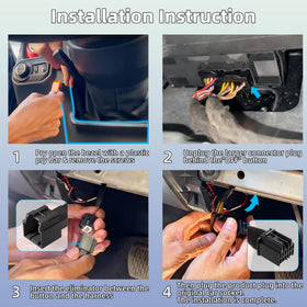 RVMARINEPAT t‑harness and module full kit laid out for easy identification during install