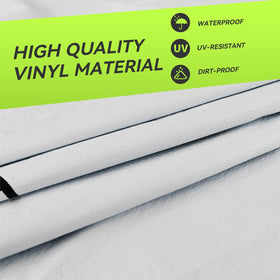 RVMATE bungee and drawcord detail showing snug fit and wind-resistant fastening